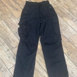 Unbranded Women's baggy Black cargo pants